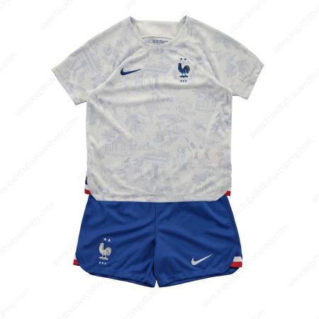 Francúzsko Away Detská futbalová súprava 2022