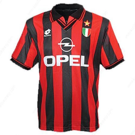 Retro AC Milan Home Futbalové košele 96/97