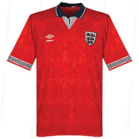 Retro Anglicko Away Futbalové košele 1990