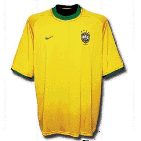 Retro Brazília Home Futbalové košele 2000