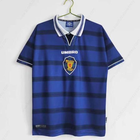 Retro Škótsko Home Futbalové košele 98