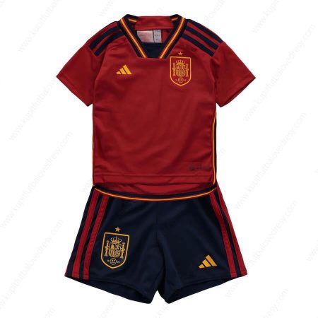 Španielsko Home Detská futbalová súprava 2022